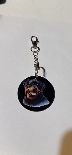 Porte-clés avec photo de chien 6€