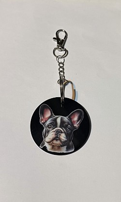Porte-clés avec photo de chien 6€