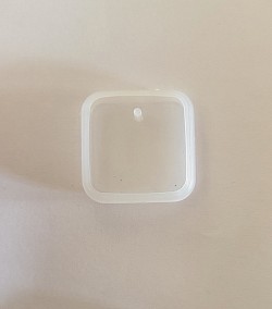Moules silicone pour pendentif personnalisé 4.0 cm par 4.0 cm épaisseur 5 mm modèle 25 € ( numéro 12 )