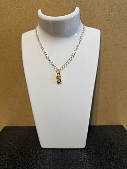 Collier avec pendentif lettre S 5€