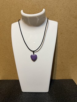 colliers avec pendentifs en forme de cœur en cristal,N 4