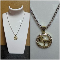 Collier avec signe astrologique 12€