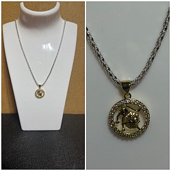 Collier avec signe astrologique 12€